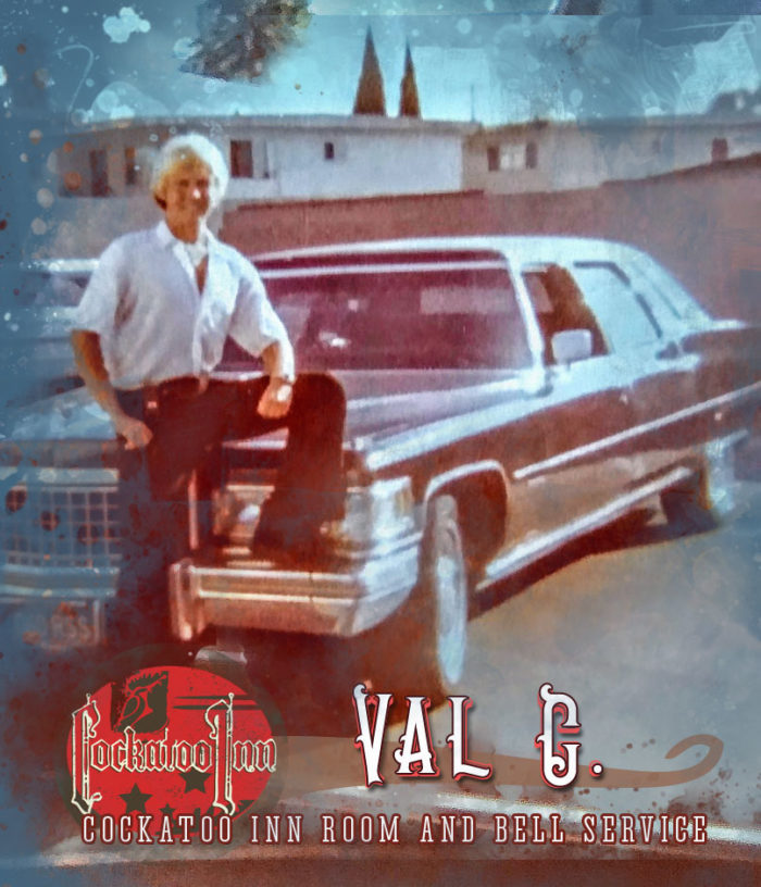 Employee Spotlight: Val posing with the Cockatoo limo!